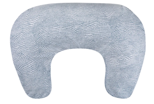 Shop Boppy Nursing Pillow, Base Model, Blue Speckled Current at GoodBuy Gear