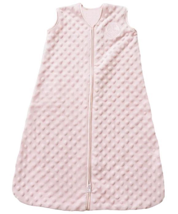 Halo Sleepsack Wearable Blanket, Small, Plushy Dot Velboa Pink