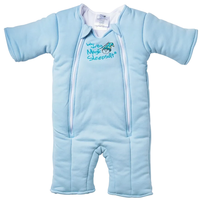 Shop Baby Merlin's Magic Sleepsuit, Blue, Cotton, Large (18-21lbs) at GoodBuy Gear