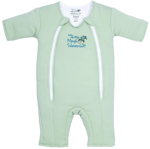 Shop Baby Merlin's Magic Sleepsuit, Cotton, Sage Green, Small 3-6 Months at GoodBuy Gear