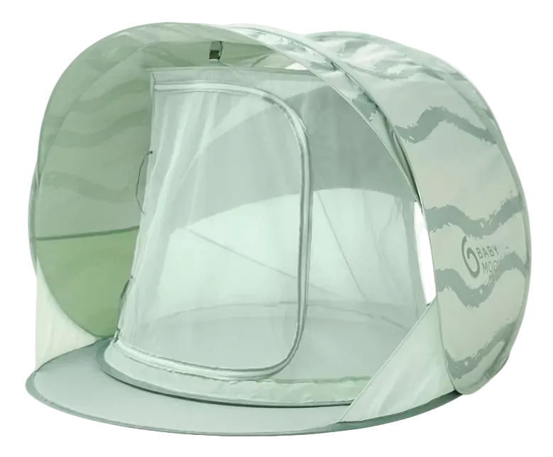 Shop Babymoov Moov & Protect Anti-UV Cooling Beach Tent, Green Lagoon at GoodBuy Gear