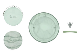 Shop Babymoov Moov & Protect Anti-UV Cooling Beach Tent, Green Lagoon at GoodBuy Gear