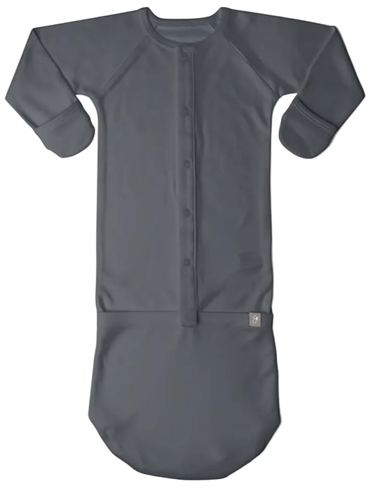 Goumikids 24 Hour Convertible Gown, 0-3 Months, Midnight