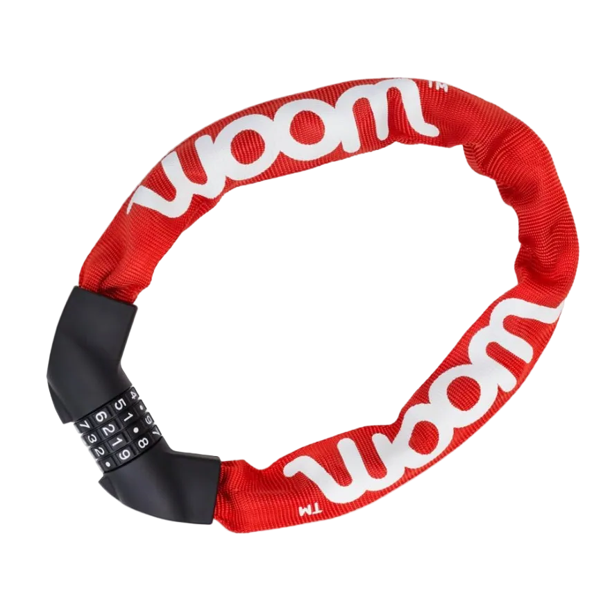 Woom LOKKI Bike Lock, Woom Red — GoodBuy Gear