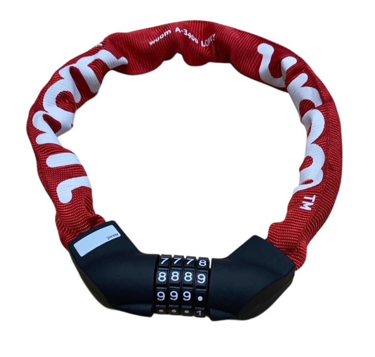 Woom LOKKI Bike Lock, Woom Red