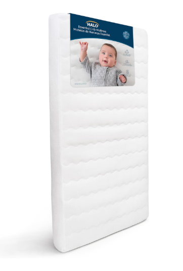 Shop Halo Essential Crib & Toddler Mattress, Breathable at GoodBuy Gear