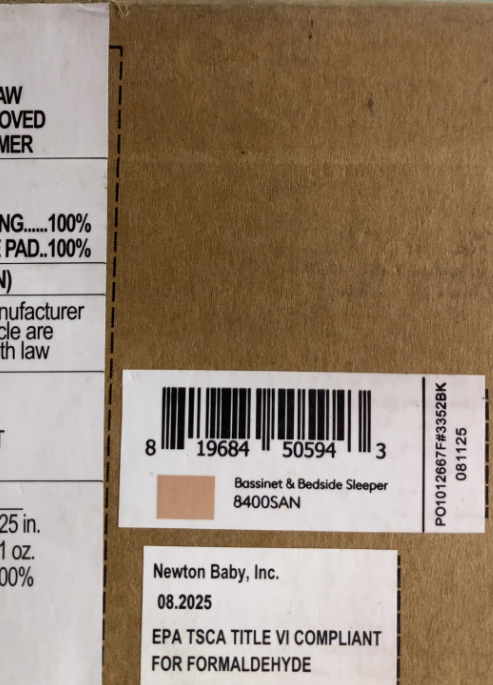 Newton Bassinet And Bedside Sleeper, Sandstone