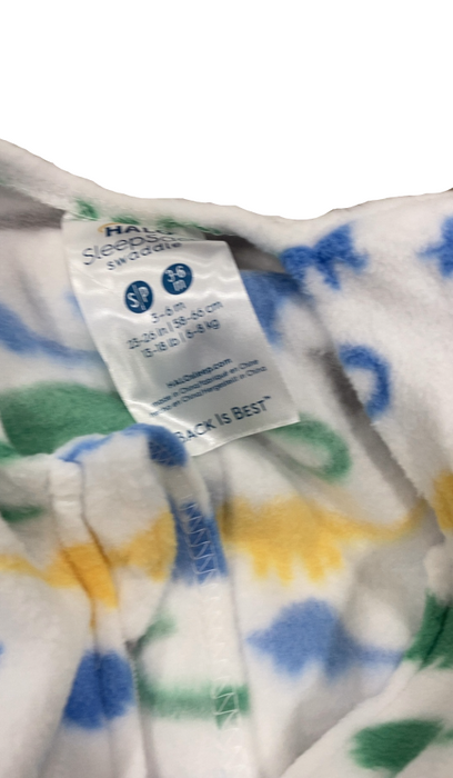Halo Micro-Fleece Swaddle, Small, Dinos