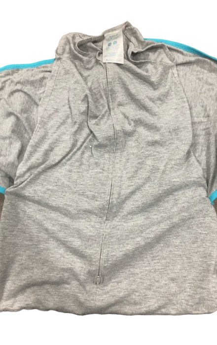 Halo Ideal Temp Swaddle, Grey/Aqua, Newborn