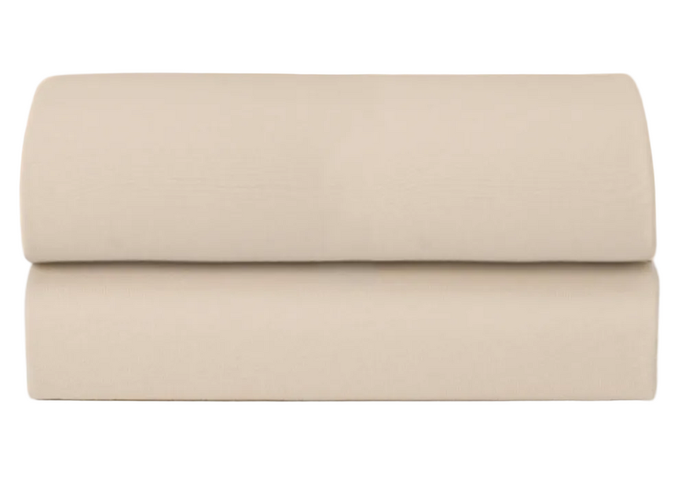 Snuz 2 Pack Fitted Sheets, Cashmere