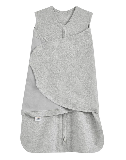 Shop Halo SleepSack Swaddle, Heather Gray, Small at GoodBuy Gear
