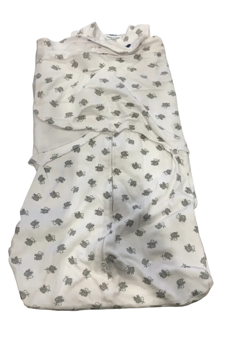 Halo SleepSack Swaddle, Small, White Lamb Scribble