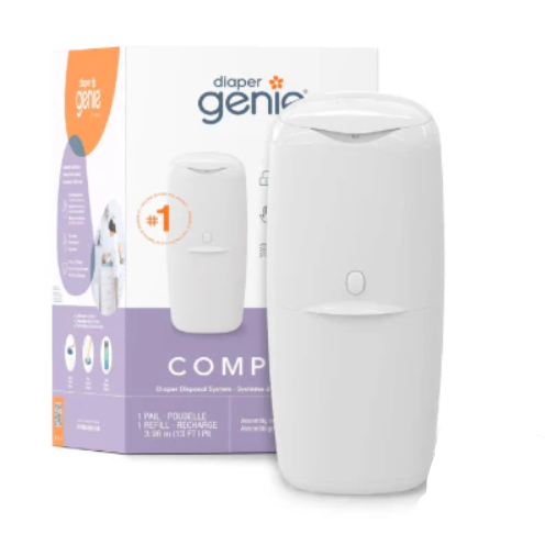 Shop Diaper Genie Compact Pail, White at GoodBuy Gear