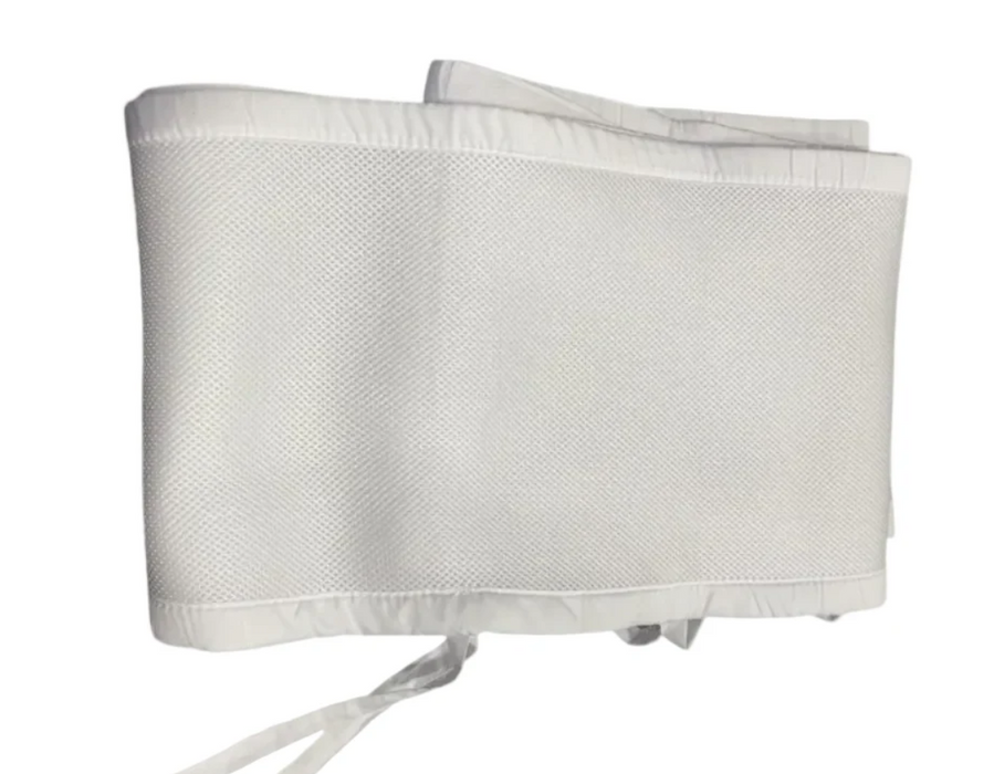 Halo BreathableBaby Mini Crib Breathable Mesh Liner, Classic, White