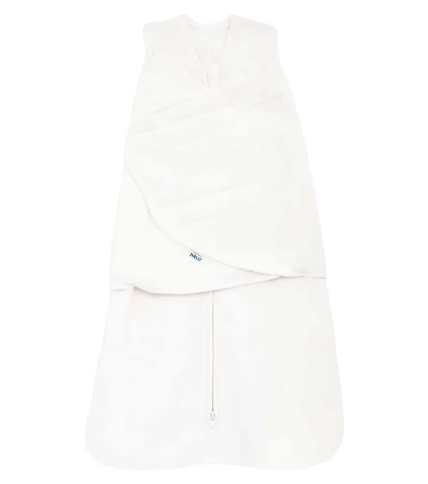 Halo Micro-Fleece Swaddle, Small, Cream
