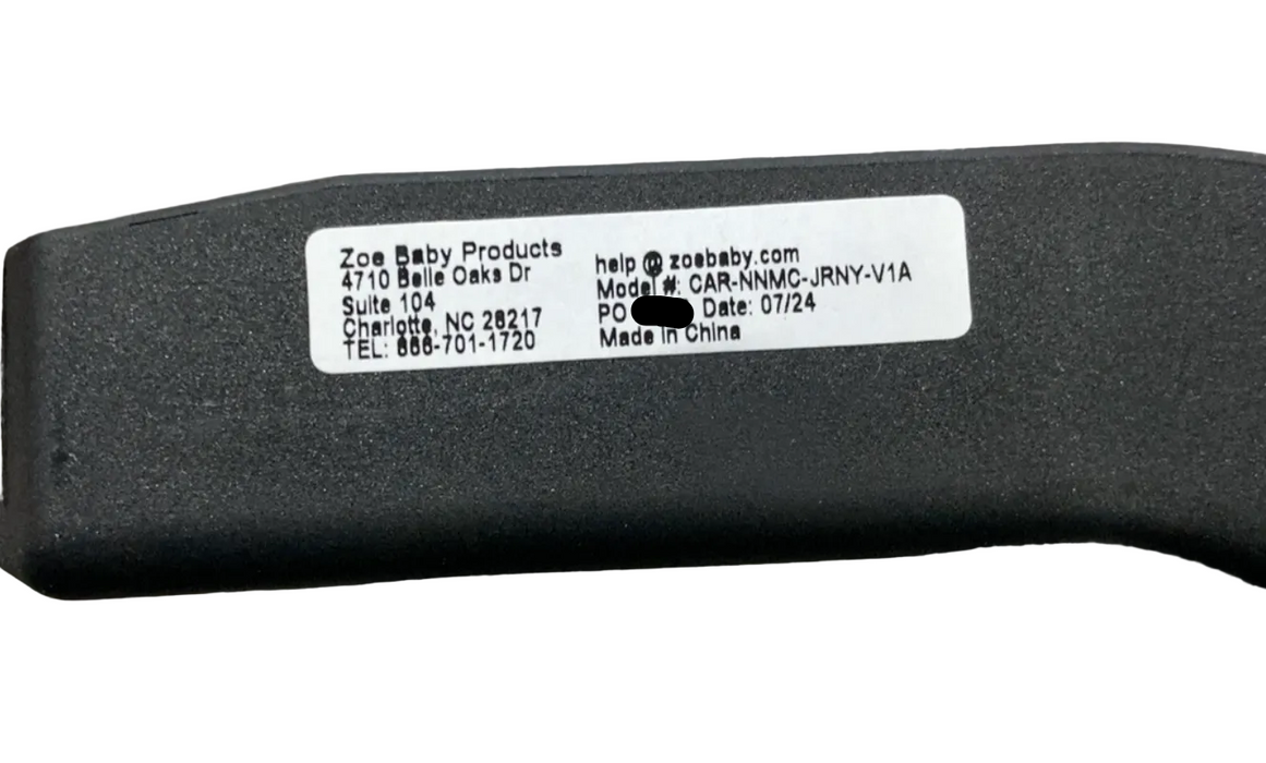 Shop Zoe Journey Car Seat Adapter for Nuna, Maxi Cosi, Cybex, Britax, Black at GoodBuy Gear