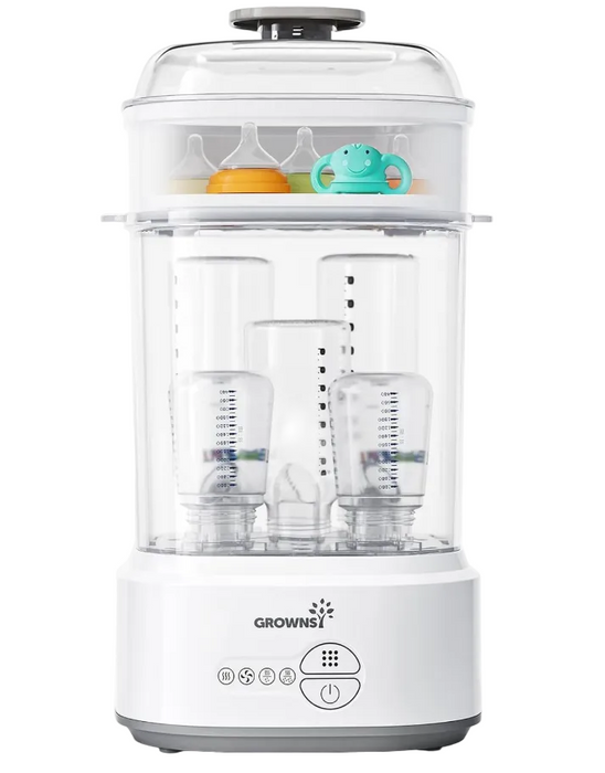 Grownsy Bottle Sterilizer and Dryer, White