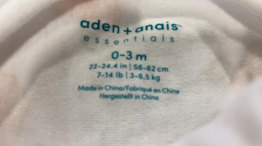 Aden + Anais Essentials Easy Wrap Swaddle, 3 Pack, Small (0-3 Months), Garden Floral