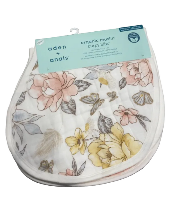 Shop Aden + Anais Boutique Silky Soft Burpy Bibs 2 Pack, Earthly at GoodBuy Gear