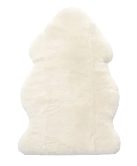 Woolino 100% Natural Australian Lambskin, ivory