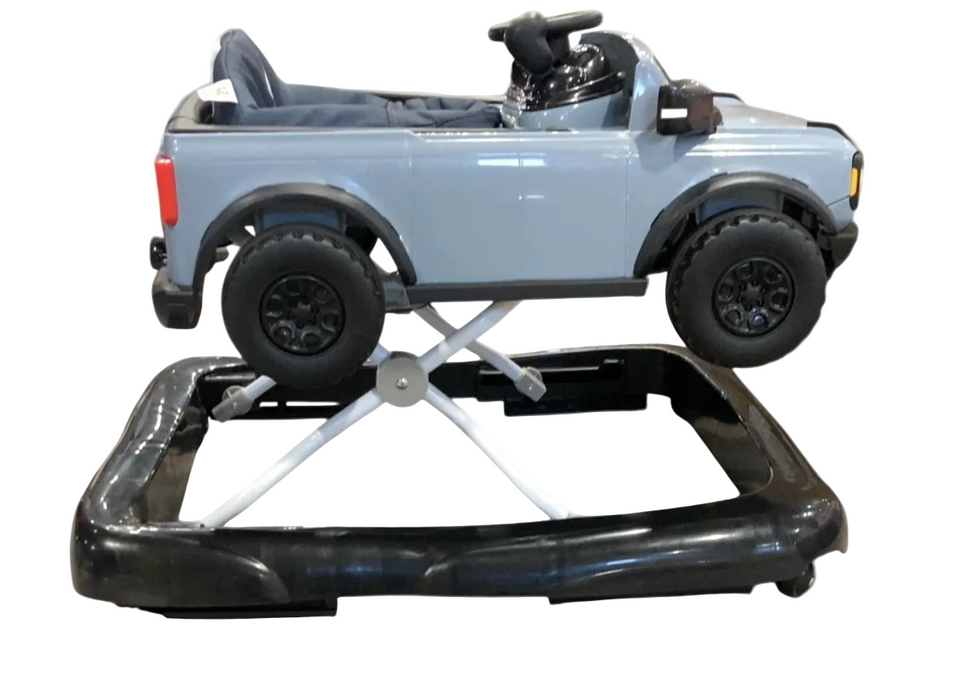 Bright Starts Ways To Play 4-In-1 Baby Activity Walker, Blue Grey, Ford Bronco