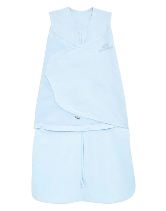 Halo SleepSack Swaddle, Small, Baby Blue