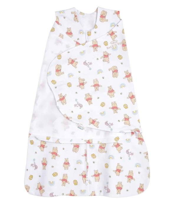Halo SleepSack Swaddle, Newborn, Winnie Rainbows