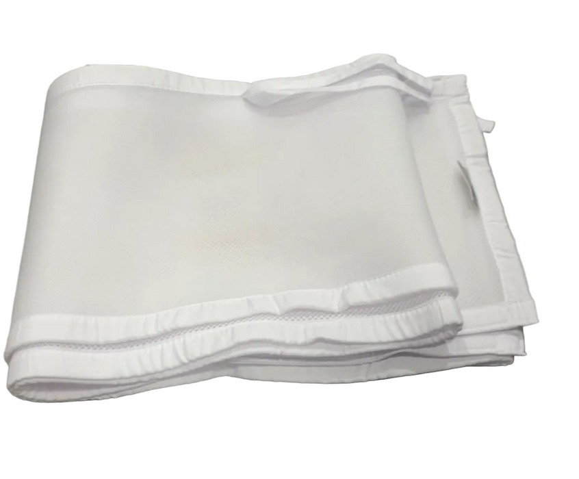 Halo BreathableBaby Mini Crib Breathable Mesh Liner, Classic, White