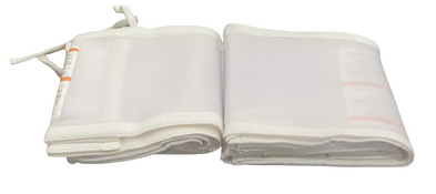 Shop Breathable Baby Mesh Crib Liner, Full Size/4 Sides, White at GoodBuy Gear
