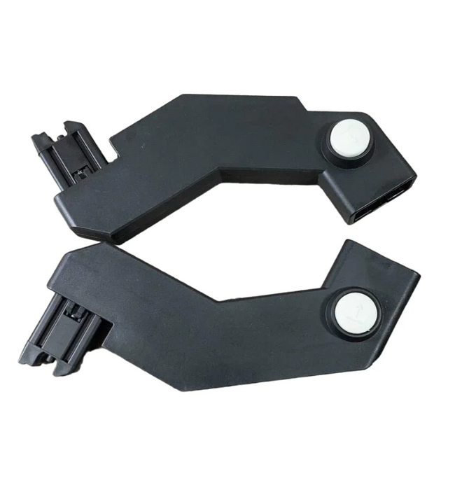Mockingbird Upper Adapters For Second Seat, Black