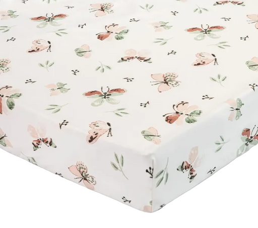 Shop Crane Baby Crib Fitted Sheet, Parker Butterfly at GoodBuy Gear