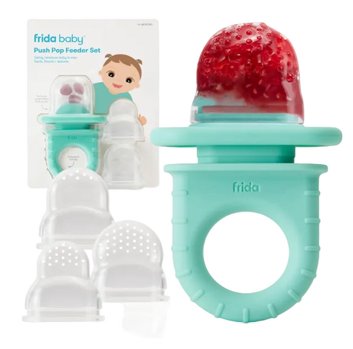 Shop FridaBaby Push Pop Feeder Set, Teal at GoodBuy Gear