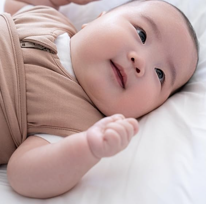 Halo SuperSoft SleepSack Swaddle, Mocha, Small