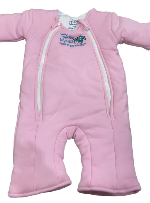 Shop Baby Merlin's Magic Sleepsuit, Pink, Cotton, Large (18-21lbs) at GoodBuy Gear