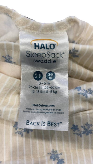 Halo SleepSack Swaddle, Small, Vintage Floral