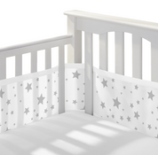 Shop Breathable Baby Mesh Crib Liner, Starlight, Full Size/4 Sides at GoodBuy Gear
