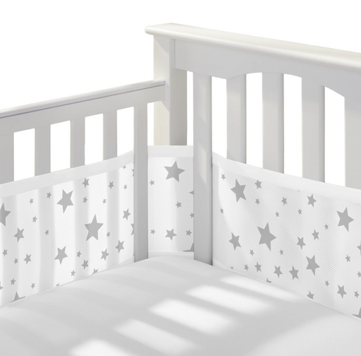 Shop Breathable Baby Mesh Crib Liner, Starlight, Full Size/4 Sides at GoodBuy Gear
