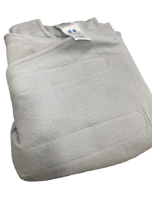 Halo Micro-Fleece Swaddle, Gray, Newborn