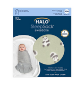 Shop Halo Micro-Fleece Swaddle, Newborn, Cozy Pandas at GoodBuy Gear