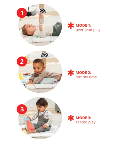 Skip Hop Discoverosity Montessori- Inspired Play Gym