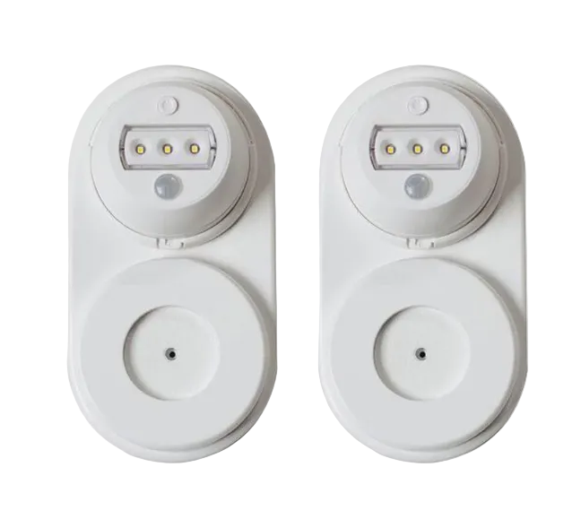 Shop Little Partners EZ-Fit Wall Protector & Safety Night Light, White, 2 Pack at GoodBuy Gear