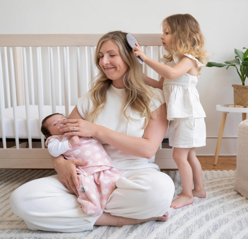Shop Halo Micro-Fleece Swaddle, Daisy, Small at GoodBuy Gear