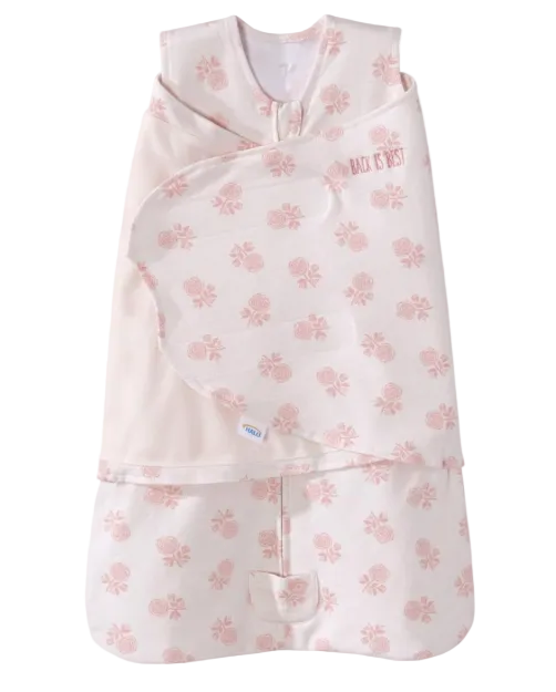 Shop Halo SleepSack Swaddle, Rose Toss Blush, Small 3-6 Months at GoodBuy Gear