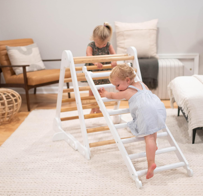 Little Partners Climbing Ladder, Soft White