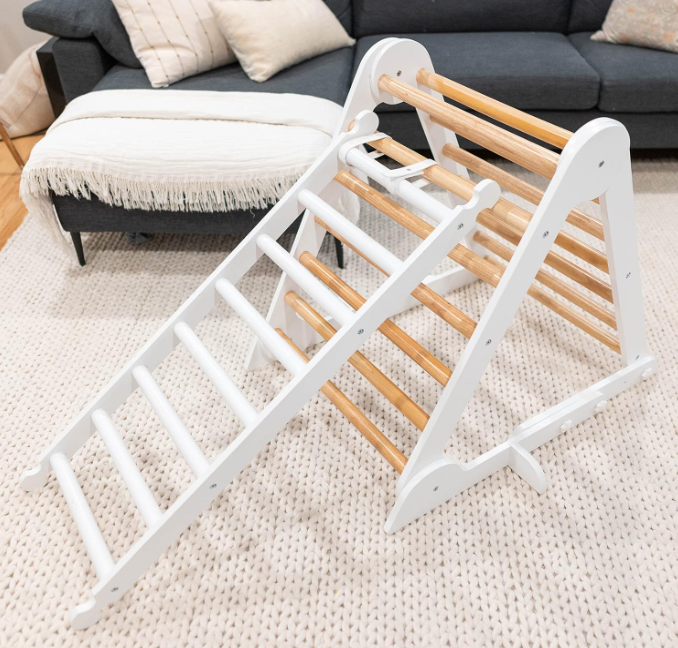 Little Partners Climbing Ladder, Soft White