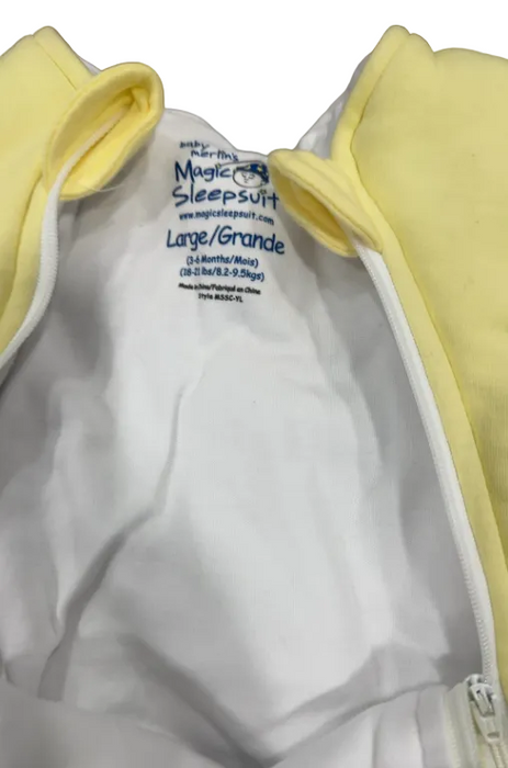 Shop Baby Merlin's Magic Sleepsuit, Yellow, Cotton, Large (18-21lbs) at GoodBuy Gear