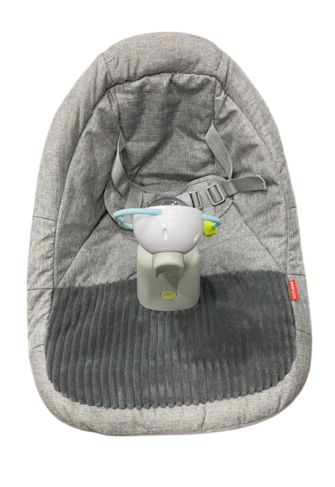 Skip Hop Silver Lining Cloud Upright Floor Seat, Grey, Without Tray