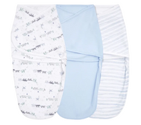 Shop Aden + Anais Essentials Easy Wrap Swaddle, 3 Pack, Rising Star, Small (0-3 Months) at GoodBuy Gear
