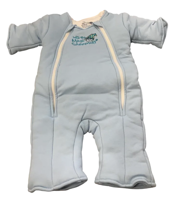 Shop Baby Merlin's Magic Sleepsuit, Blue, Cotton, Large (18-21lbs) at GoodBuy Gear