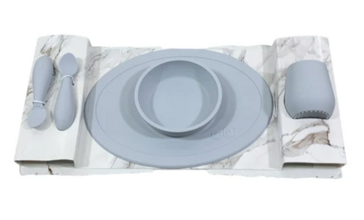 Shop ezpz First Foods Set, Pewter at GoodBuy Gear